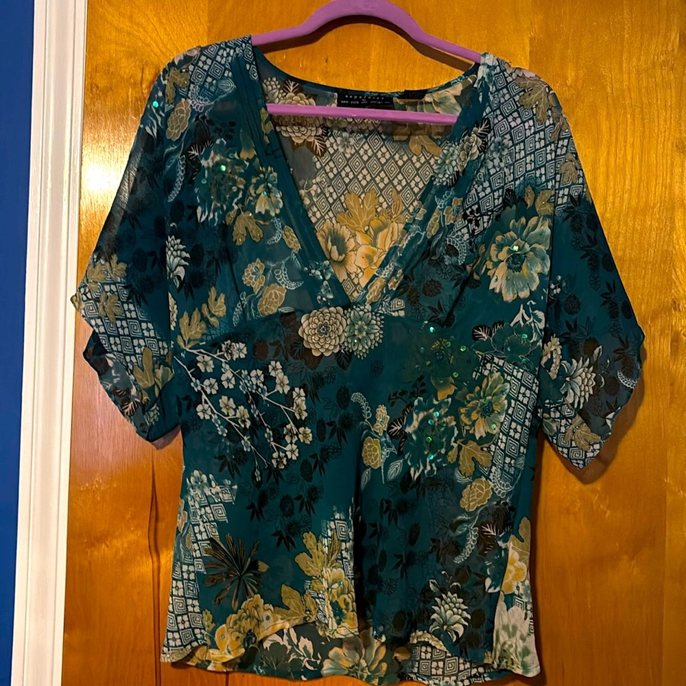 Floral blouse